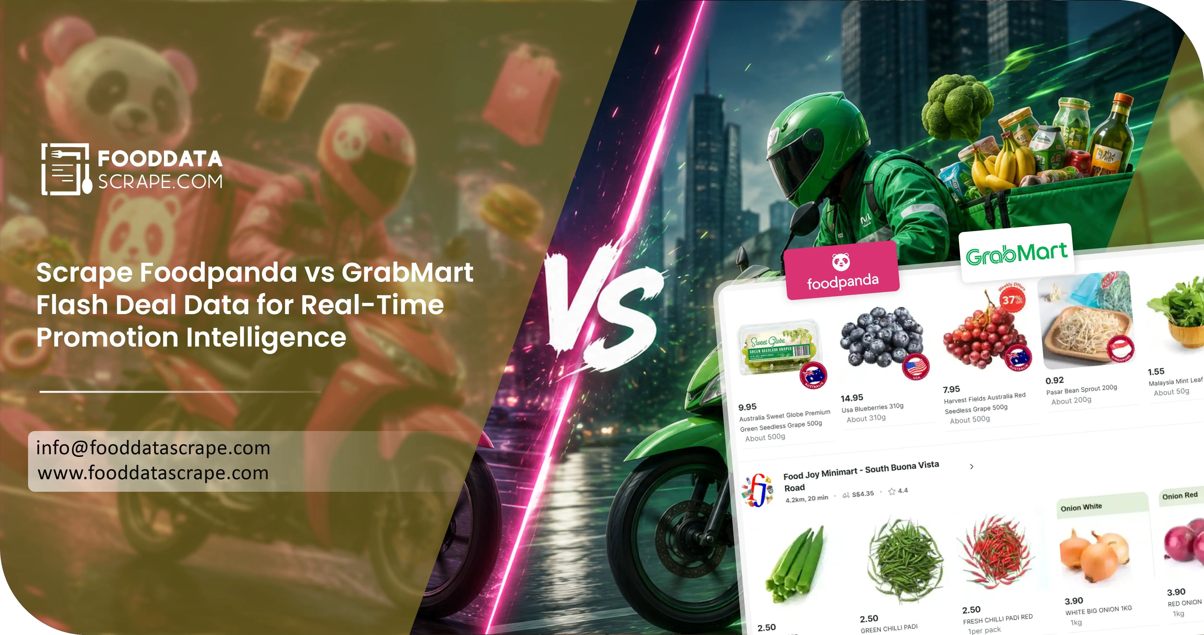 Scrape Foodpanda vs GrabMart Flash Deal Data for Real-Time Promotion Intelligence